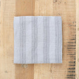 Hale Mercantile Home Bedding Euro Basix Stripe Pillowcase Tempest/Fog / 26" L X 26" W