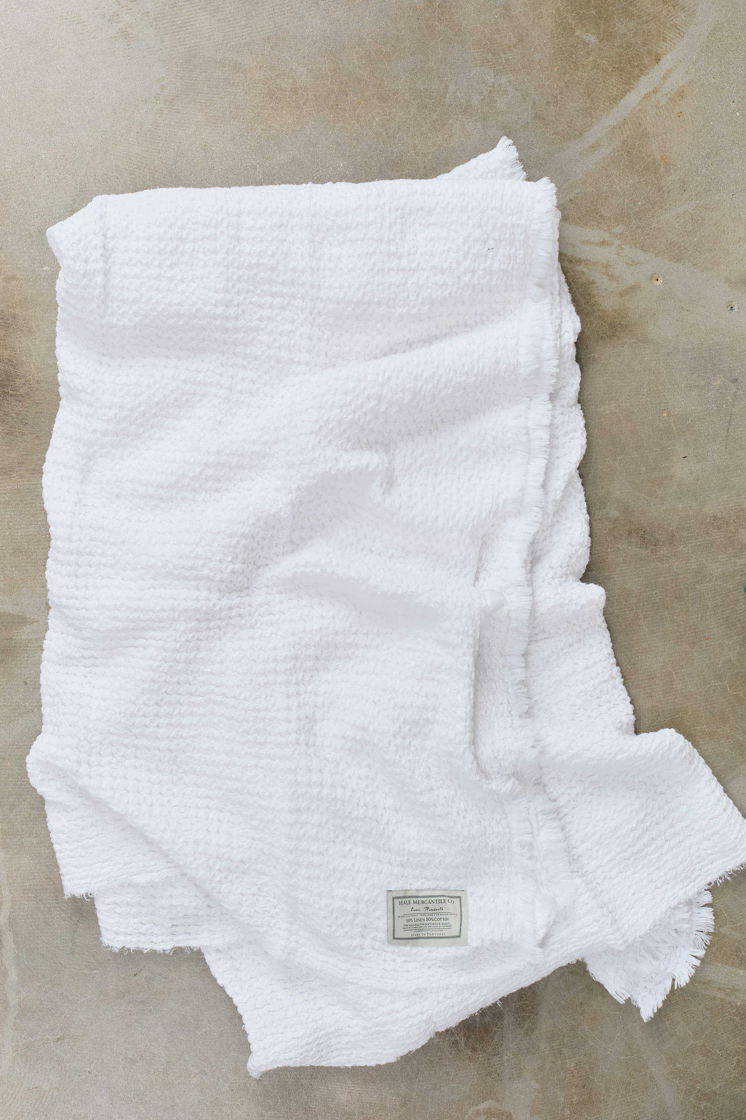 Hale Mercantile Home Bedding Flocca Blanket Ayrton / 90" L X 99" W