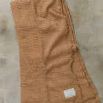 Hale Mercantile Home Bedding Flocca Blanket Russo / 90" L X 99" W