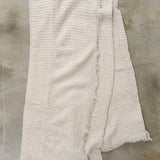 Hale Mercantile Home Bedding Flocca Blanket Sable / 90" L X 99" W