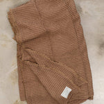 Hale Mercantile Home Bedding Flocca Blanket Bere / 90" L X 99" W