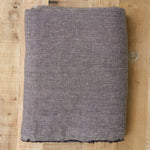 Hale Mercantile Home Bedding Queen/King Flocca Flat Sheet Nox / 102" L X 112" W