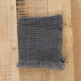 Hale Mercantile Home Bath Towels Waffle Face Towel Tempest / 13" L X 13" W