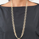 Hannah Keefe Jewelry Necklaces Constellations Necklace Brass / 31" L X 0.5" W