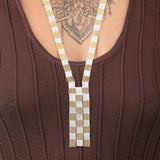 Hannah Keefe Jewelry Necklaces Floor Necklace Brass / 25" L X 3/8" W