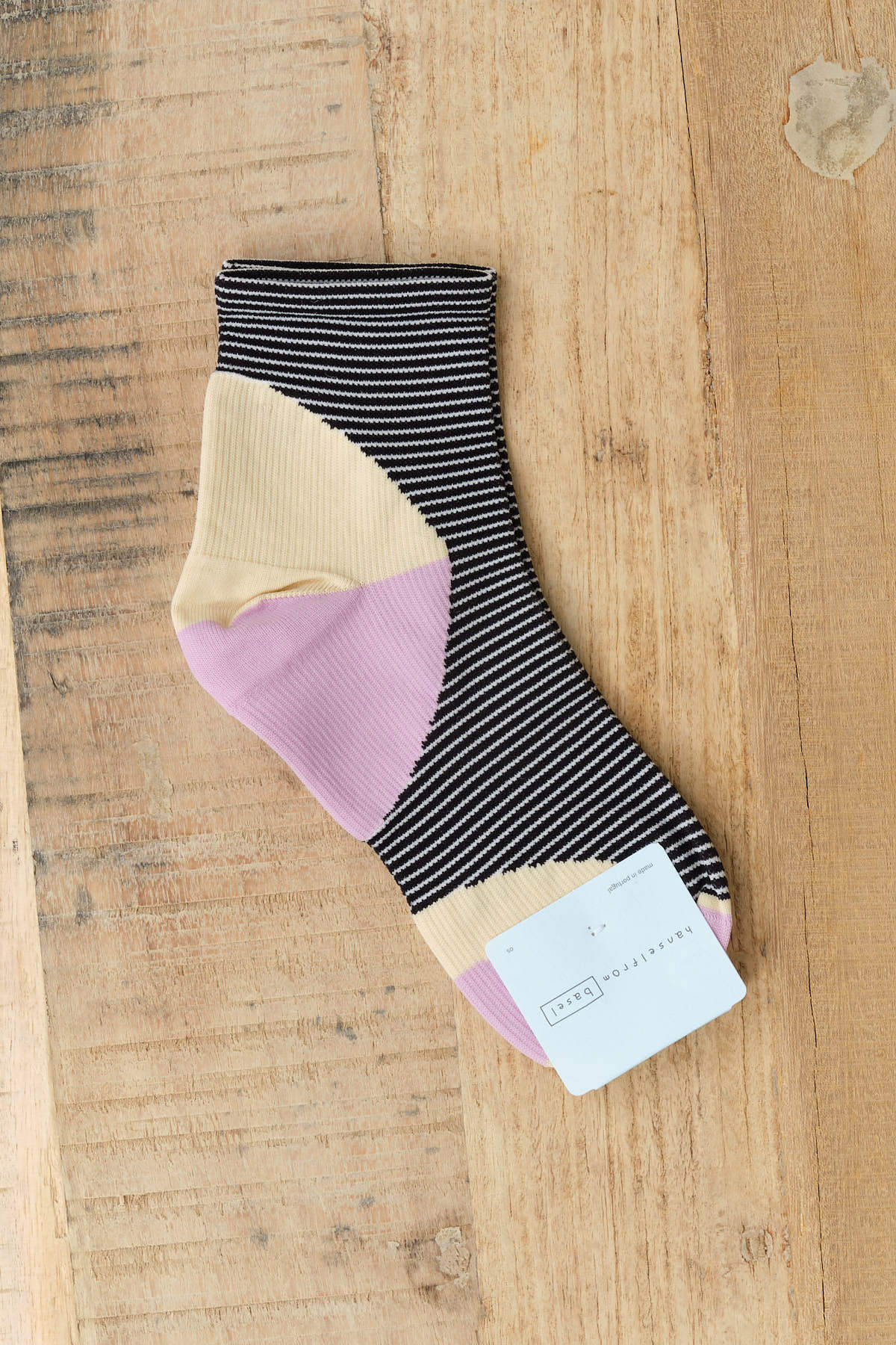 Hansel From Basel Accessories Socks and Tights Ping Pong Sporty Short Crew Black