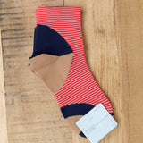 Hansel From Basel Accessories Socks and Tights Ping Pong Sporty Short Crew Red