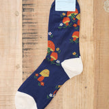 Hansel From Basel Accessories Socks and Tights Toadstool Crew Socks Navy