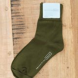 Hansel From Basel Accessories Socks and Tights Trouser Crew Socks Moss