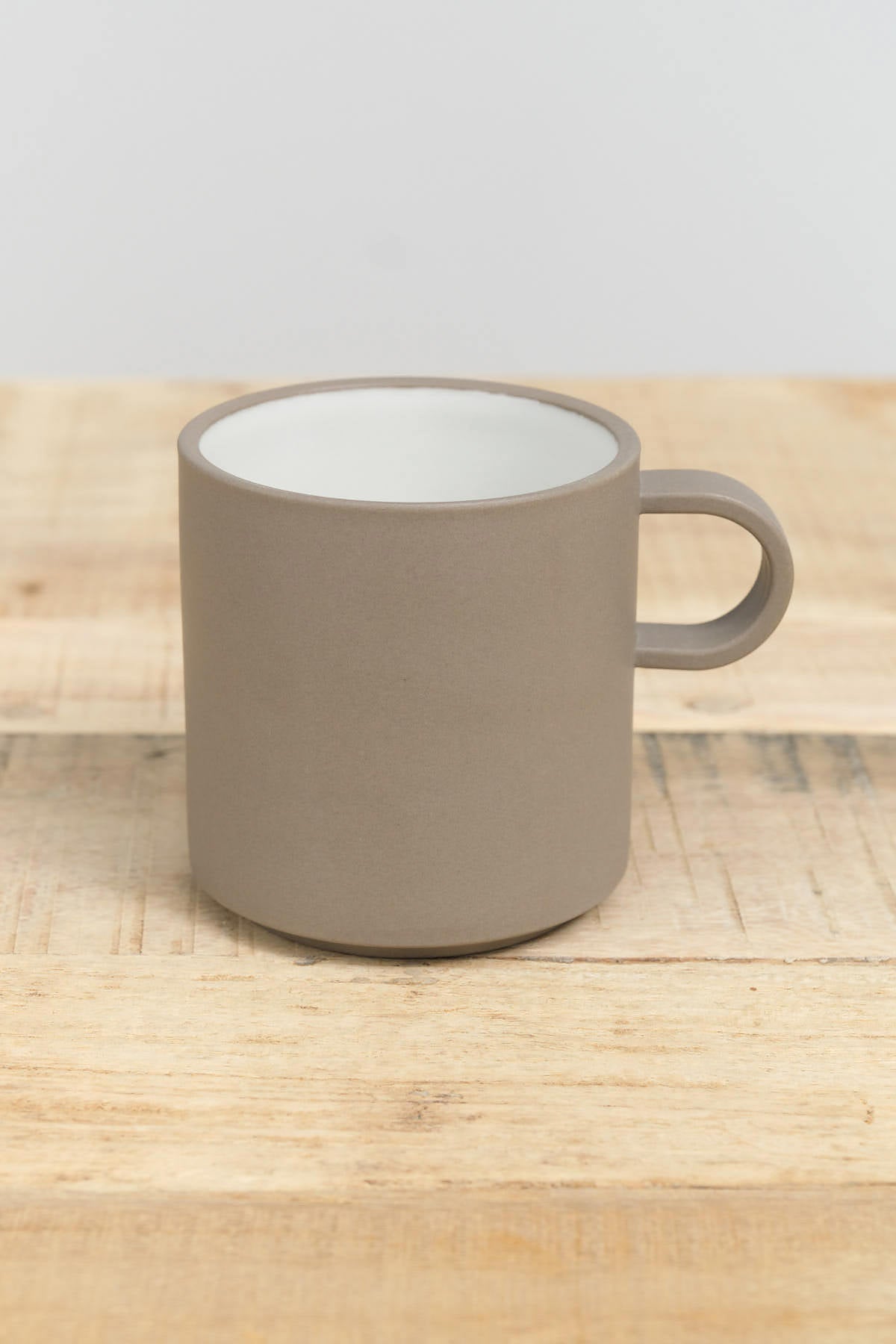 Porcelain 13oz Glazed Mug in Ash White by Hasami