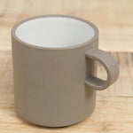 Ash White Inside Porcelain 13oz Glazed Mug by Hasami with Handle