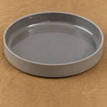 Hasami Porcelain Home Kitchen Dishware Large Glazed Shallow Bowl Dark Gray / 8 5/8" D X 1 3/8" H