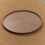 Hasami Porcelain Home Kitchen Serving Large Richlite Tray Dark Brown / 8 5/8" D X 1/2" H
