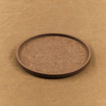 Hasami Porcelain Home Kitchen Serving Medium Richlite Tray Dark Brown / 5 5/8" D X 1/2" H