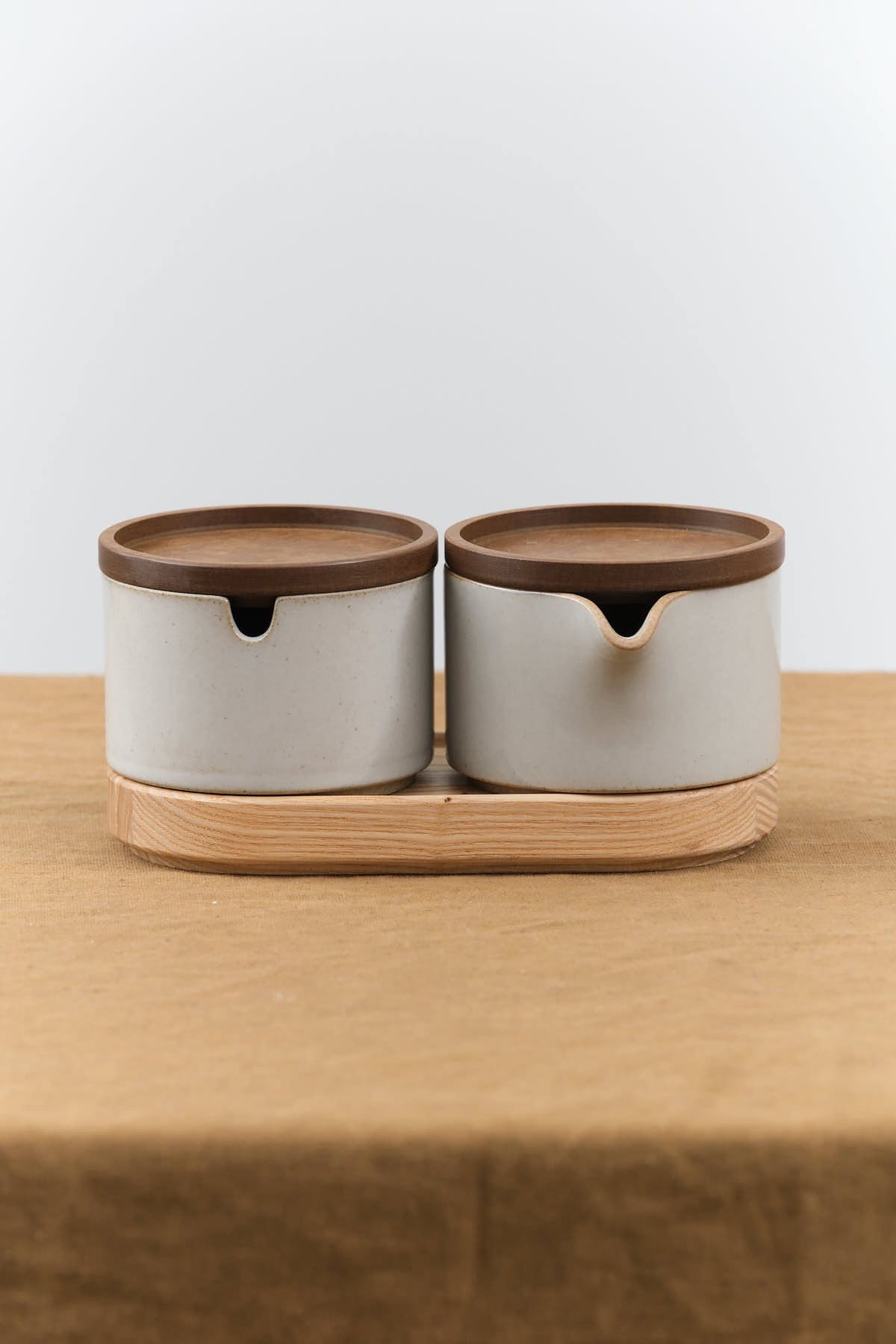Hasami Porcelain Home Kitchen Serving Small Ash Wooden Oval Tray Ash / 6 3/4" L X 3.3/8" W X 7/8" H