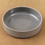 Hasami Porcelain Home Kitchen Dishware Small Glazed Shallow Bowl Dark Gray / 5 5/8" D X 1 3/8" H