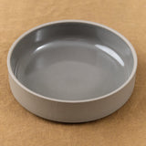 Hasami Porcelain Home Kitchen Dishware Small Glazed Shallow Bowl Dark Gray / 5 5/8" D X 1 3/8" H