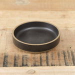 Hasami Porcelain Home Kitchen Dishware Small Plate Black / 3 3/8" D X 7/8" H