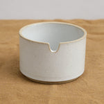Hasami Porcelain Home CoffeeTea Sugar Pot Gloss Gray / 3 3/8" D X 2 1/8" H