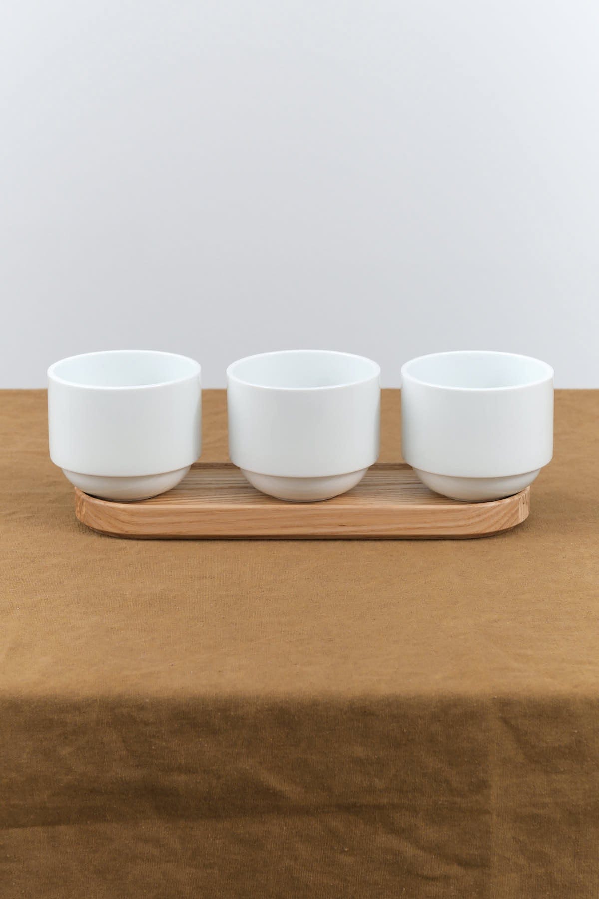 Hasami Porcelain Home CoffeeTea Tasting Cup White / 3 3/8" D X 2 7/8" H