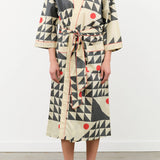 Block Shop Textiles Apparel Womens Lounge Flock Robe
