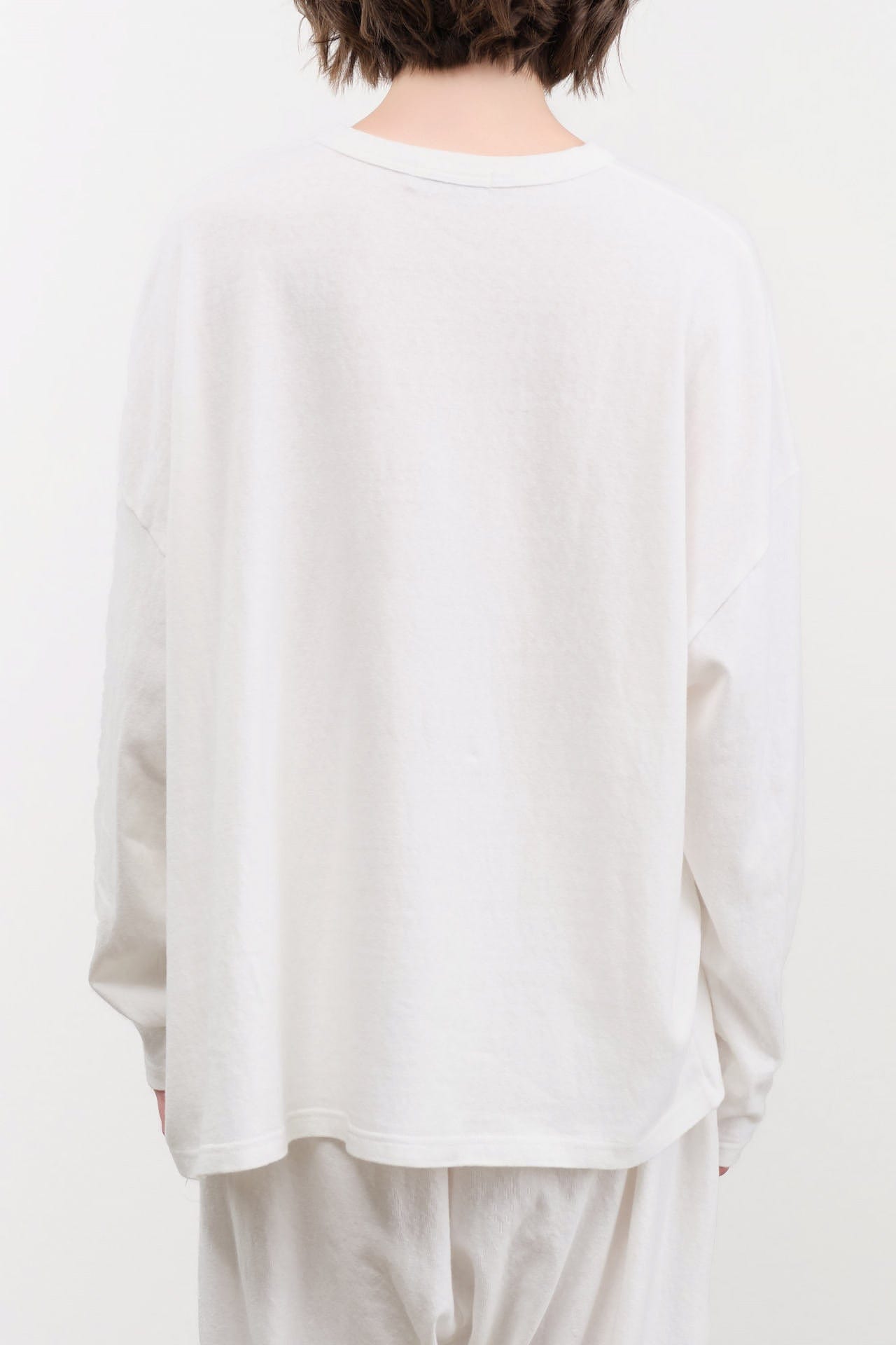 Ichi Antiquities Apparel Womens Lounge Cotton Loose Pullover White / One Size