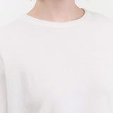Ichi Antiquities Apparel Womens Lounge Cotton Loose Pullover White / One Size