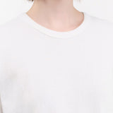 Ichi Antiquities Apparel Womens Lounge Cotton T-Shirt in White White / One Size