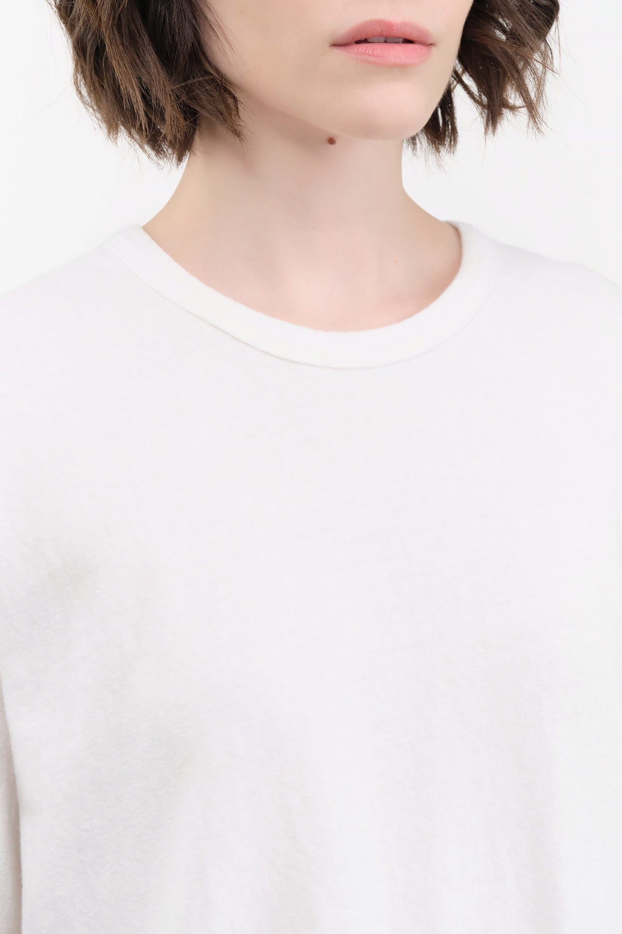Ichi Antiquities Apparel Womens Lounge Cotton T-Shirt in White White / One Size