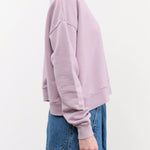 Ichi Antiquities Apparel Womens Lounge French Terry Pullover Lavender / One Size