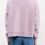 Ichi Antiquities Apparel Womens Lounge French Terry Pullover Lavender / One Size