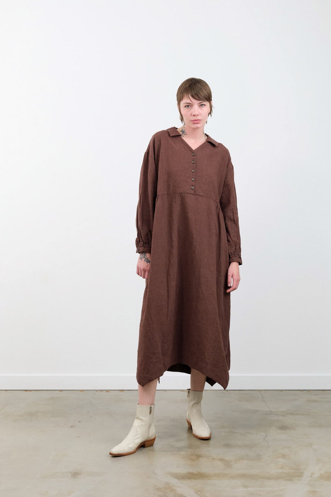 Ichi Antiquities Houndstooth Dress Ichi Antiquities Houndstooth Dress