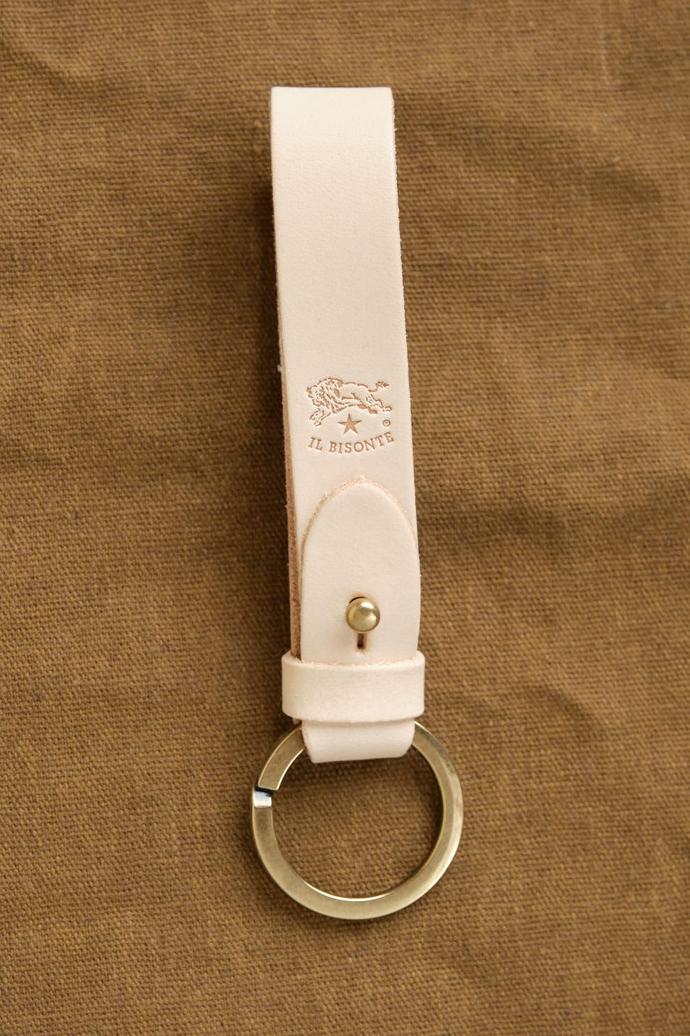 Il Bisonte Accessories Keychains Classic Key Holder Naturale