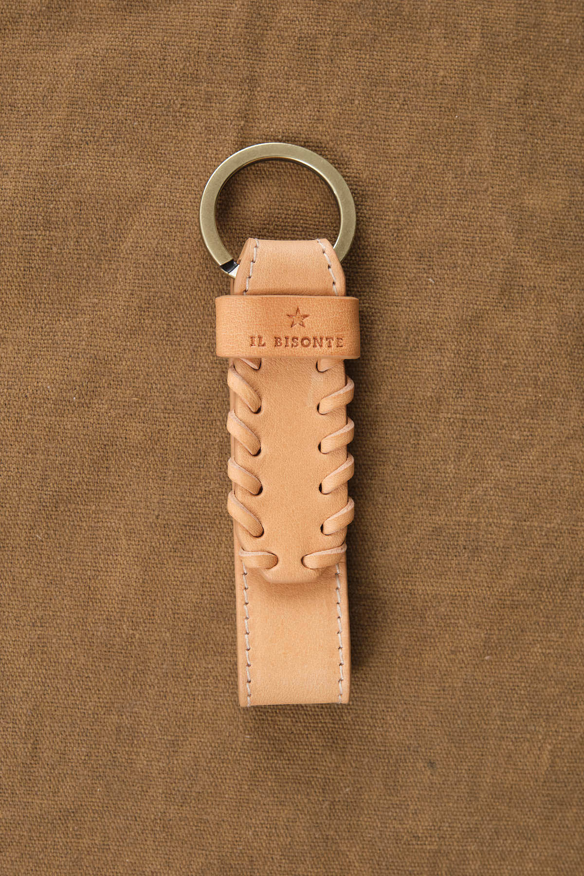 Il Bisonte Accessories Keychains La Fiaba Key Holder Naturale