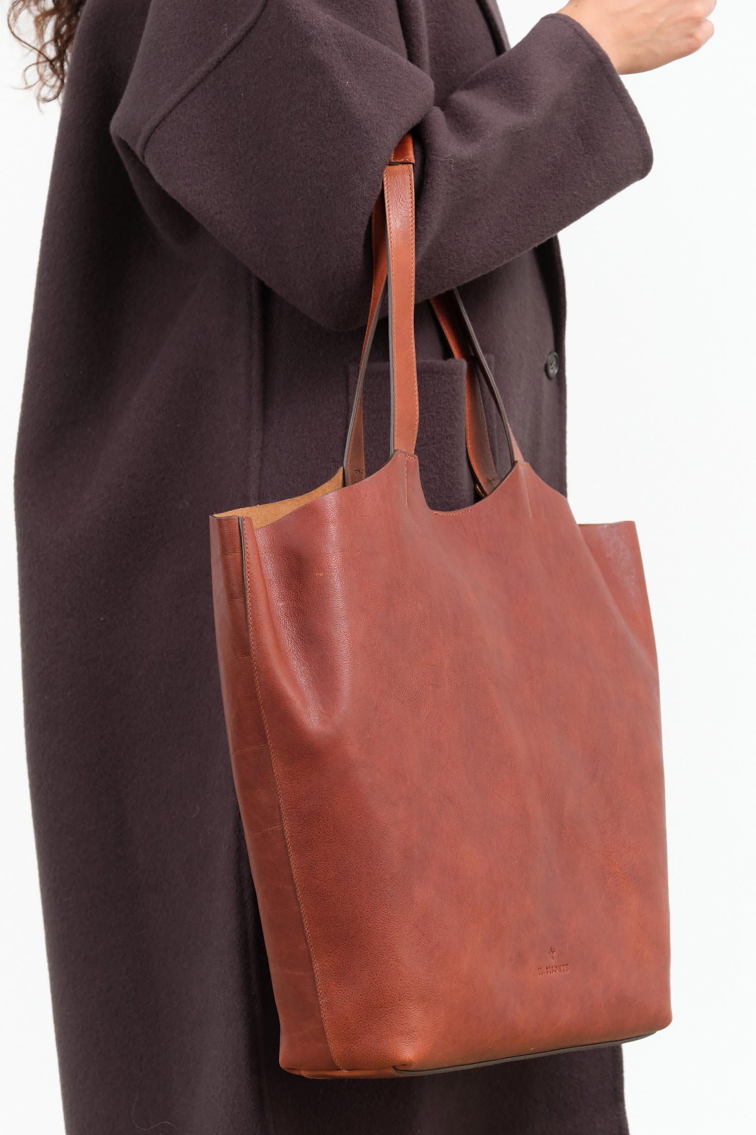 Il Bisonte Accessories Bags Le Laudi Tote Bag Seppia / 20.5" L X 15.5" H X 3" D