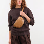 Il Bisonte Accessories Bags Oliveta Belt Bag in Gianduia Gianduia / 11" L X 6" W X 0.5" D