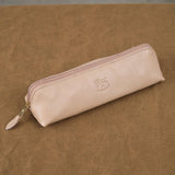 Il Bisonte Accessories Wallets Pencil Case in Caffe Latte Caffe Latte / 8" L X 1.25" H X 1.5" D