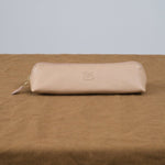 Il Bisonte Accessories Wallets Pencil Case in Caffe Latte Caffe Latte / 8" L X 1.25" H X 1.5" D