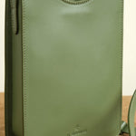 Il Bisonte Accessories Bags Roseto Crossbody Bag in Cipresso Cipresso / 5.5" W X 7.75" H X 2" D