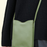 Il Bisonte Accessories Bags Roseto Crossbody Bag in Cipresso Cipresso / 5.5" W X 7.75" H X 2" D