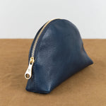 Side view of Small Bigallo Beauty Case in Blue