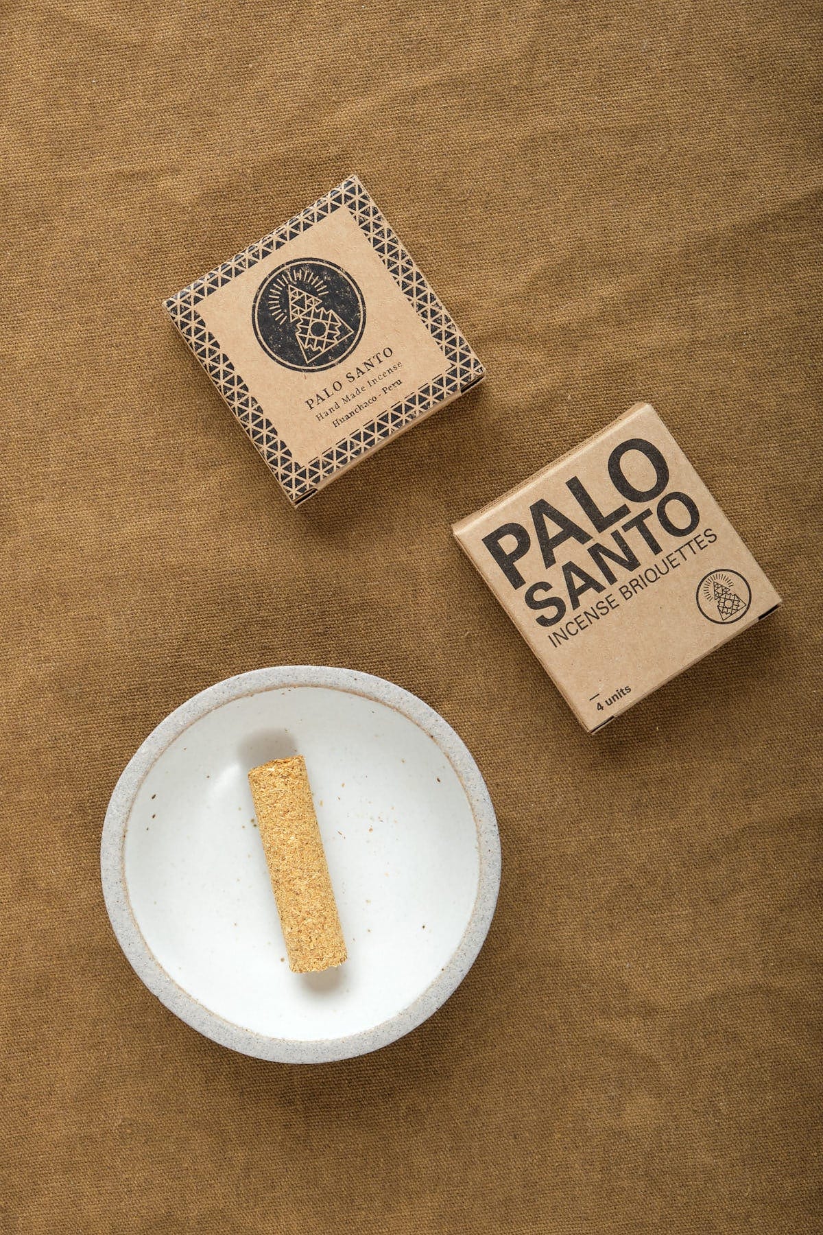 Incausa Home Incense Palo Santo Wood Incense Bricks