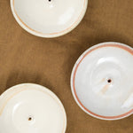 Incausa Home Incense Stoneware Clay Incense Burner in Shino Shino