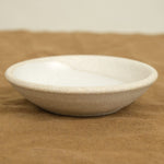 Incausa Home Incense Stoneware Clay Incense Burner in Piker White Piker White