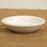 Incausa Home Incense Stoneware Clay Incense Burner in Piker White Piker White