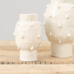 Isabel Halley Ceramics Home Kitchen Vases Small Tear Drop Vase White