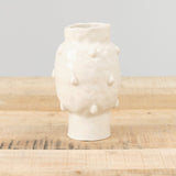 Isabel Halley Ceramics Home Kitchen Vases Small Tear Drop Vase White