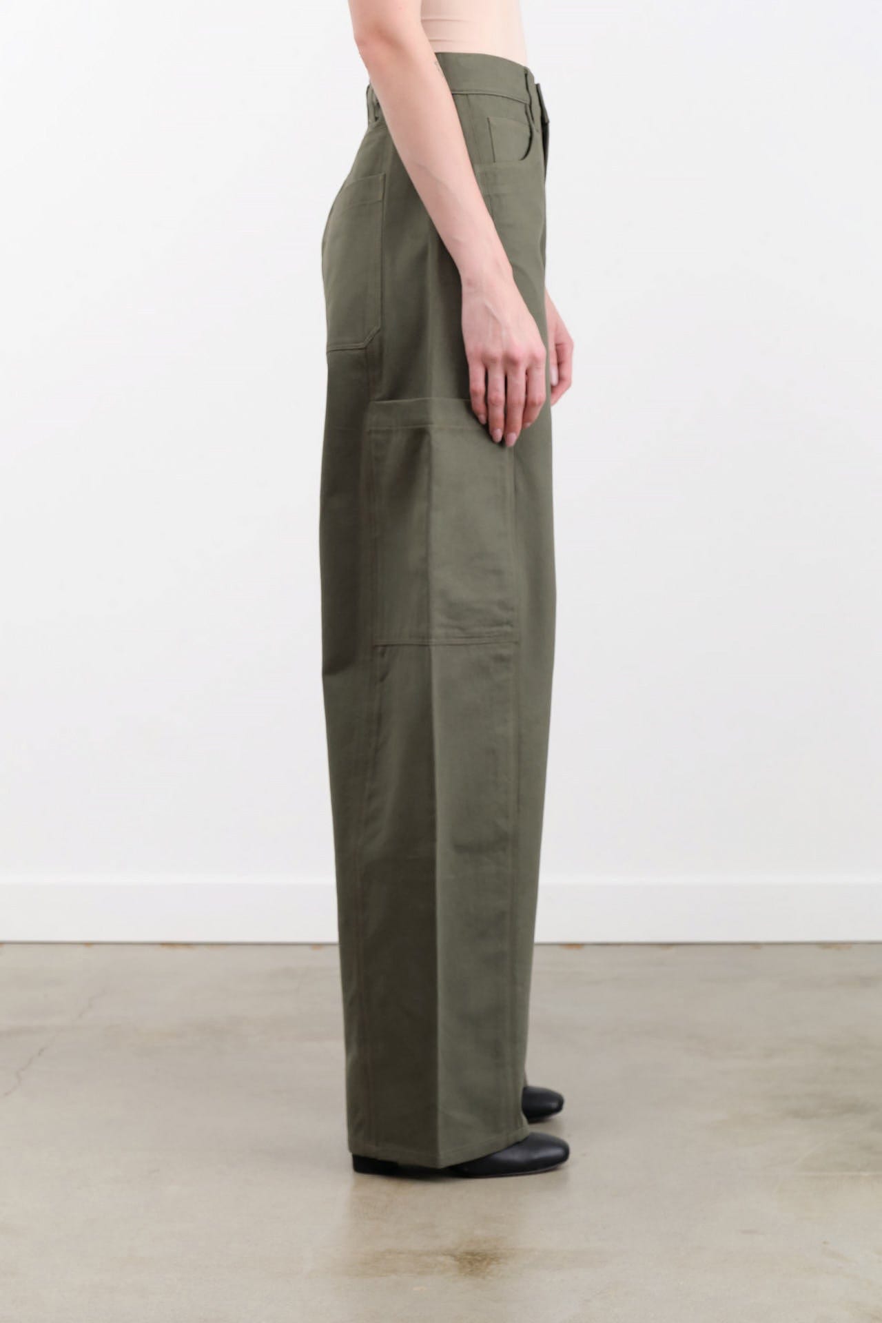 Jamie Haller Apparel Womens Pants The Baggy Painter Twill Pant