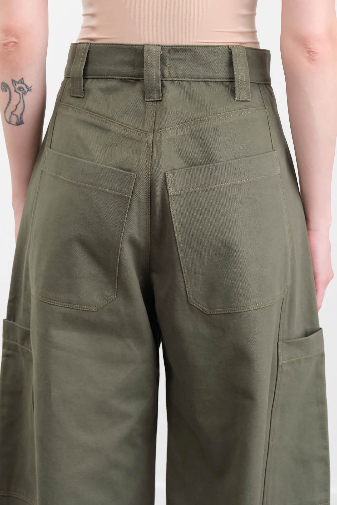 Jamie Haller Apparel Womens Pants The Baggy Painter Twill Pant
