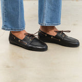 Jamie Haller Accessories Womens Shoes The Boat Loafer in Black